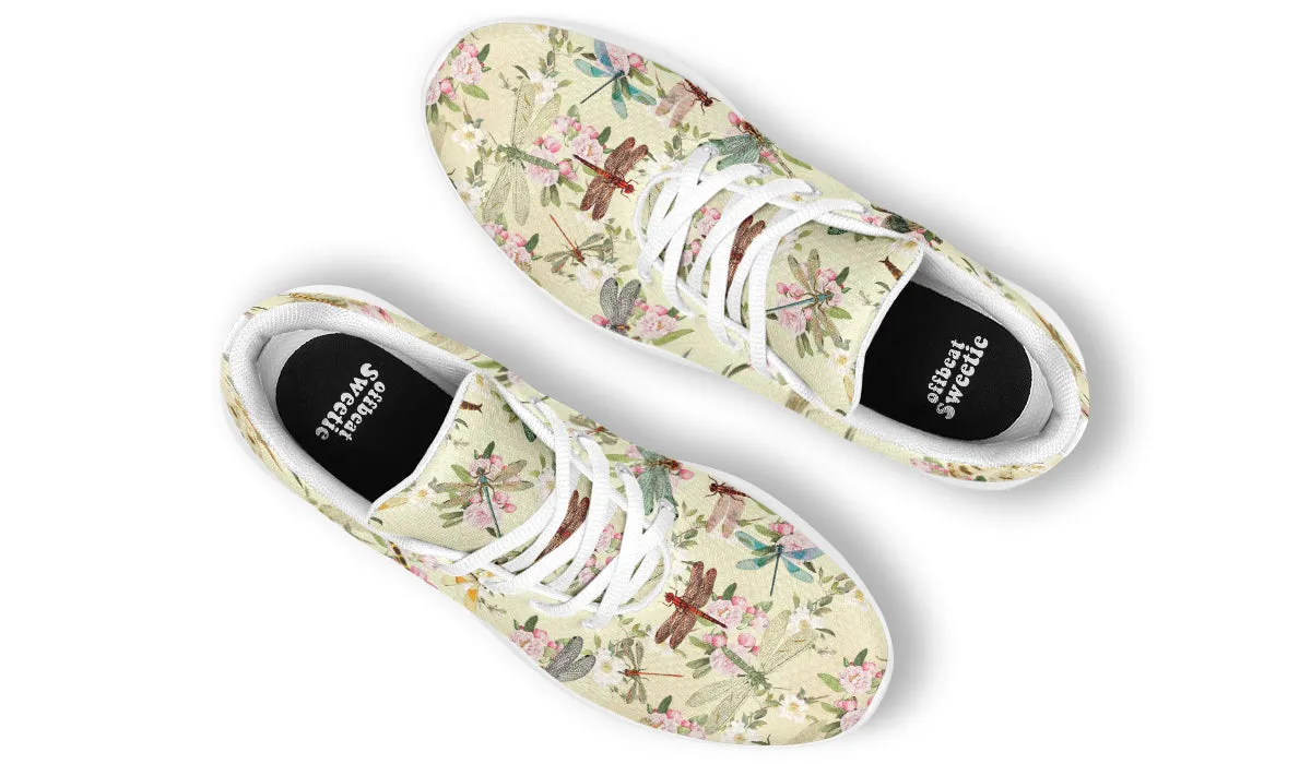 Vintage Dragonflies Sneakers