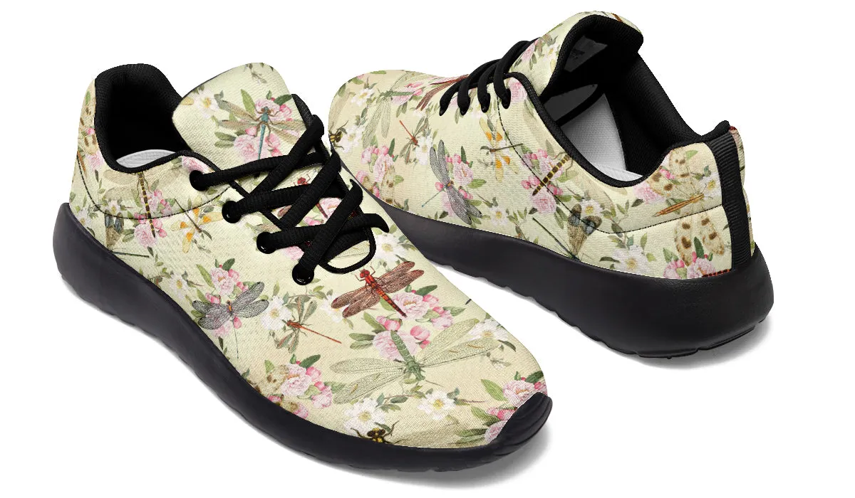 Vintage Dragonflies Sneakers