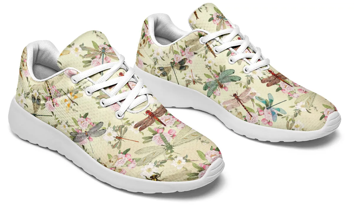 Vintage Dragonflies Sneakers