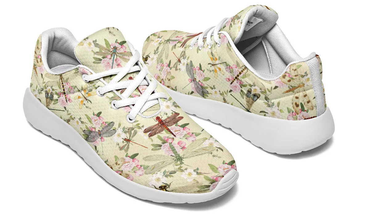 Vintage Dragonflies Sneakers