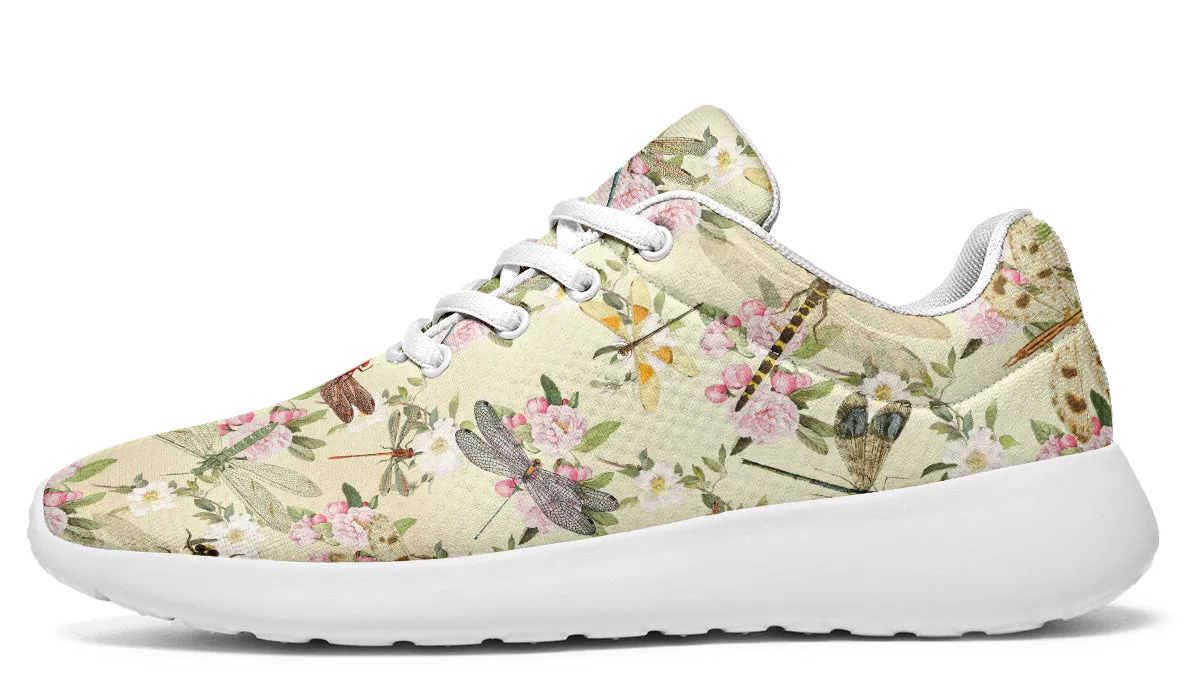 Vintage Dragonflies Sneakers