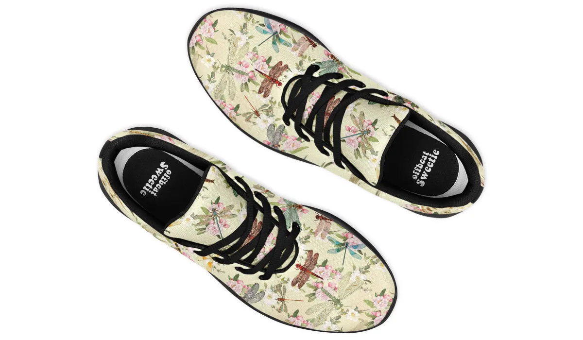 Vintage Dragonflies Sneakers