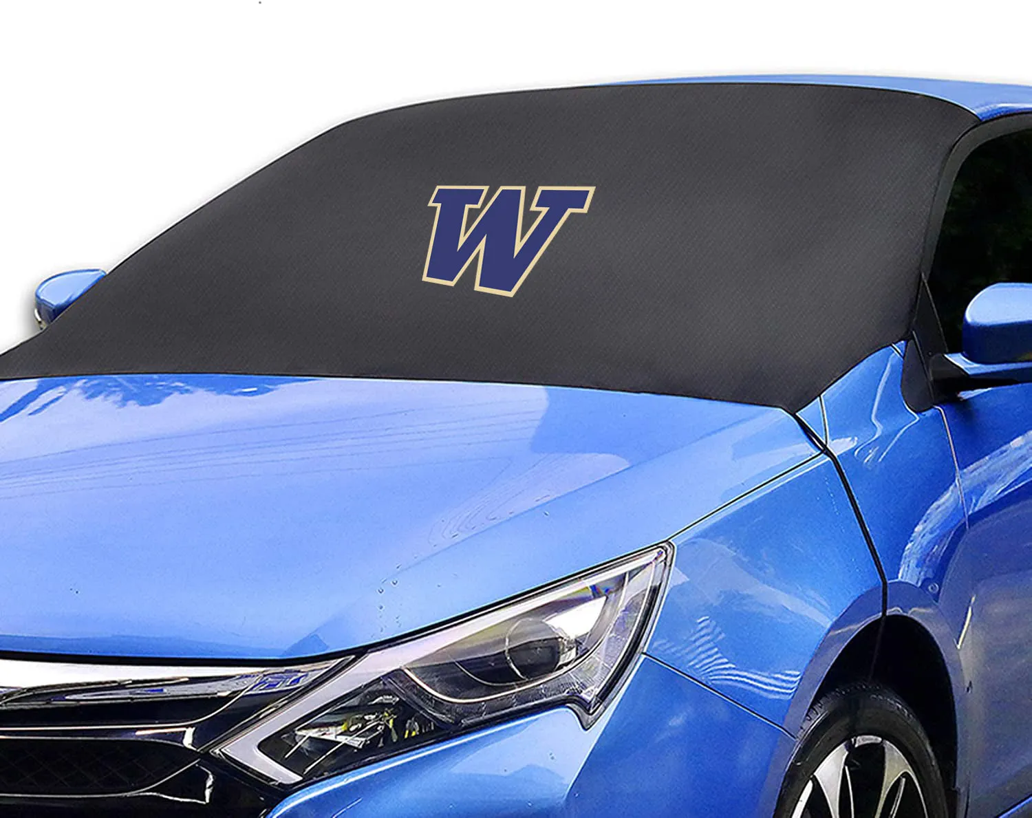 Washington Huskies NCAA Car SUV Front Windshield Sun Snow Cover