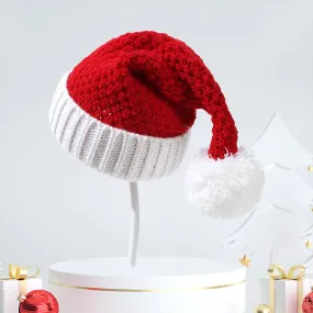 Wholesale Christmas Pom Pom Knitted Parent-child Hat