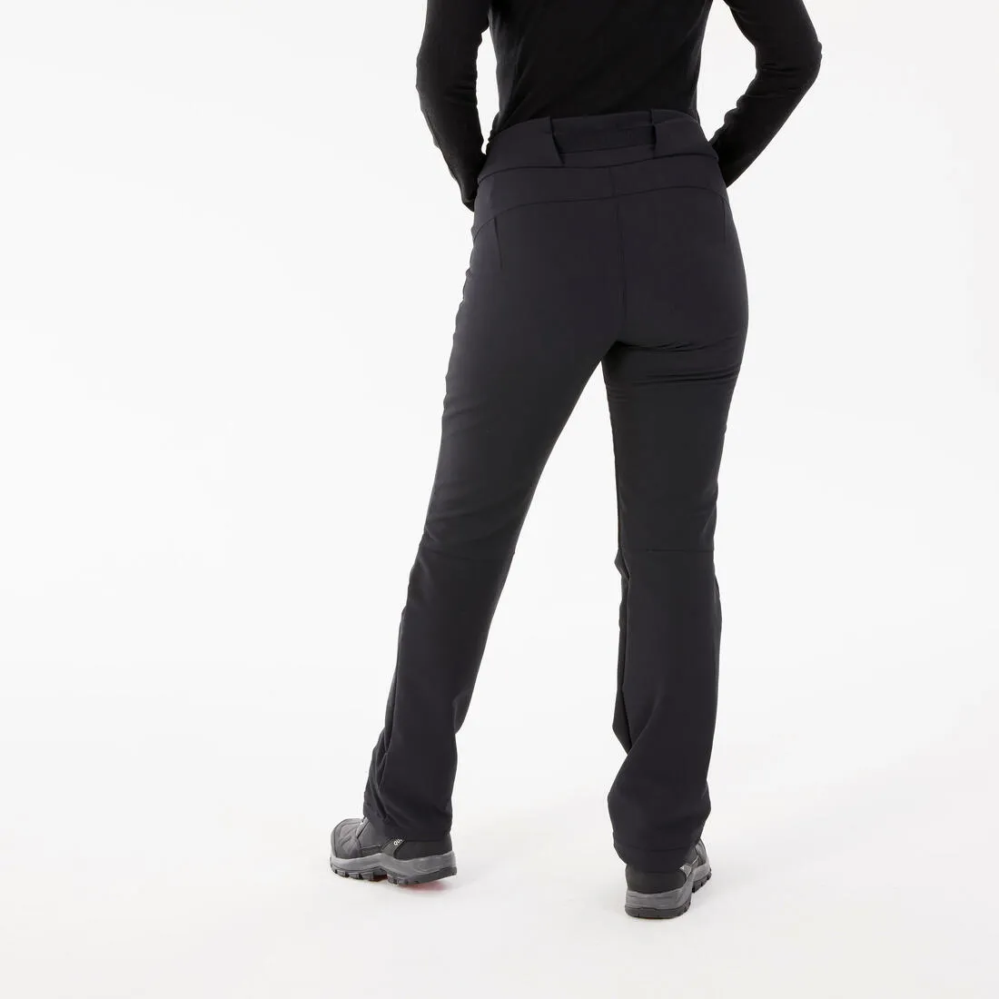 Women's Snow Hiking Stretch Trousers Water-repellent - SH500 X-Warm
