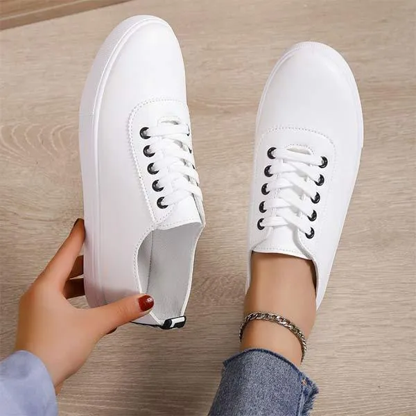 Women's Strap-Detail Low-Top Sneakers 08535605C