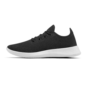 Women's Tree Runners - Jet Black (White Sole)