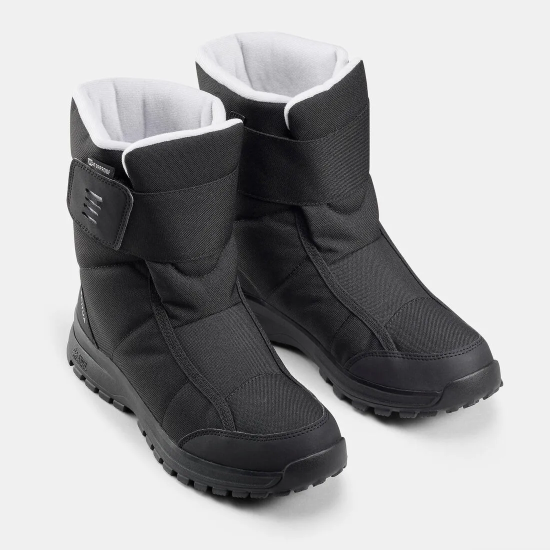 Women's Waterproof Snow Boots - Black